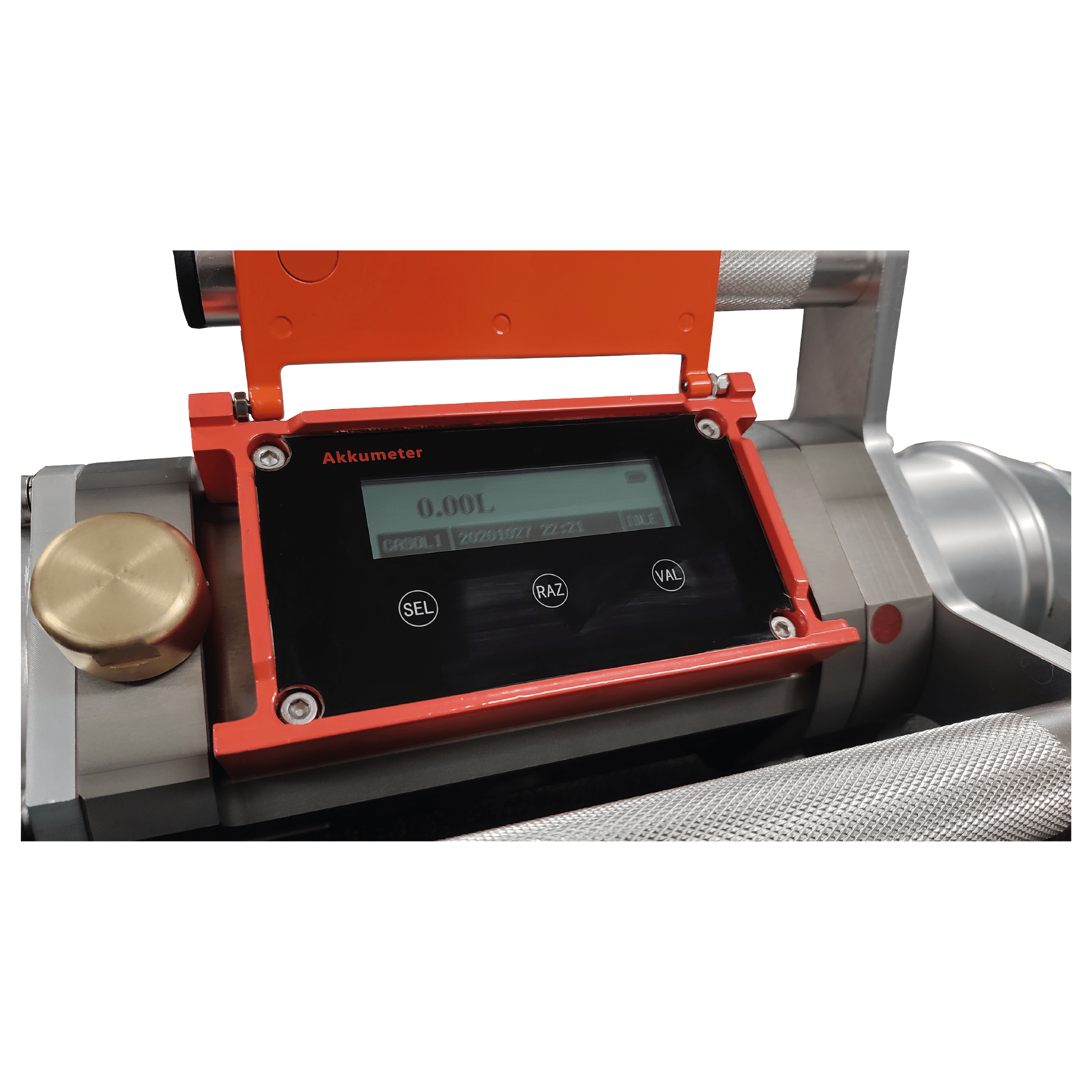 Fotos Web Medidor de descarga-02 Gravity Discharge Flow Meter