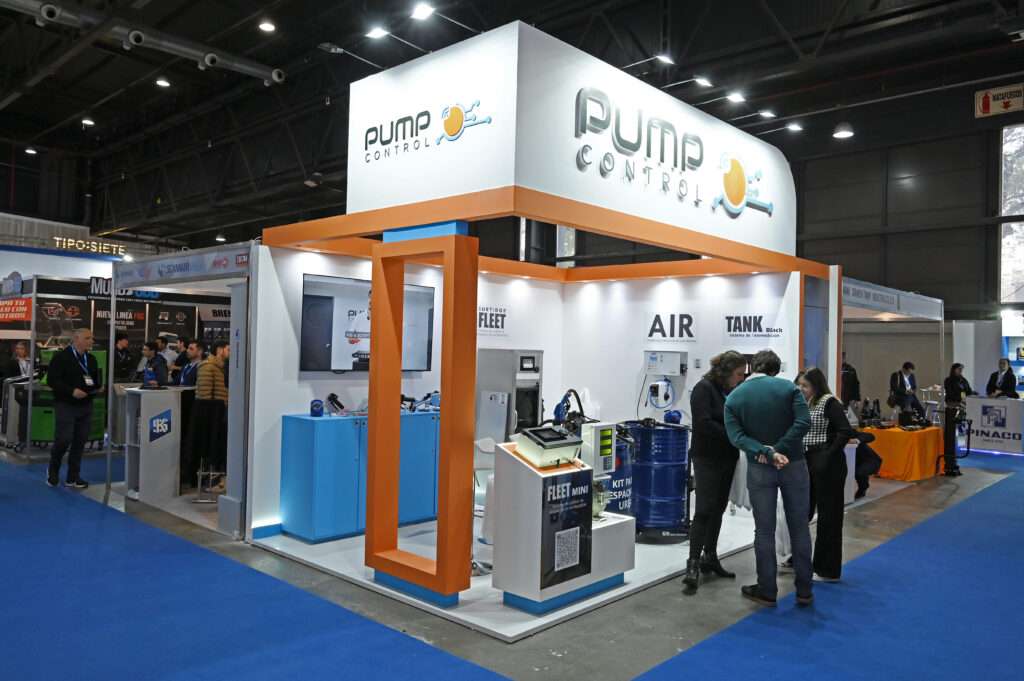 Stand de Pump Control en Expo Transporte 2026