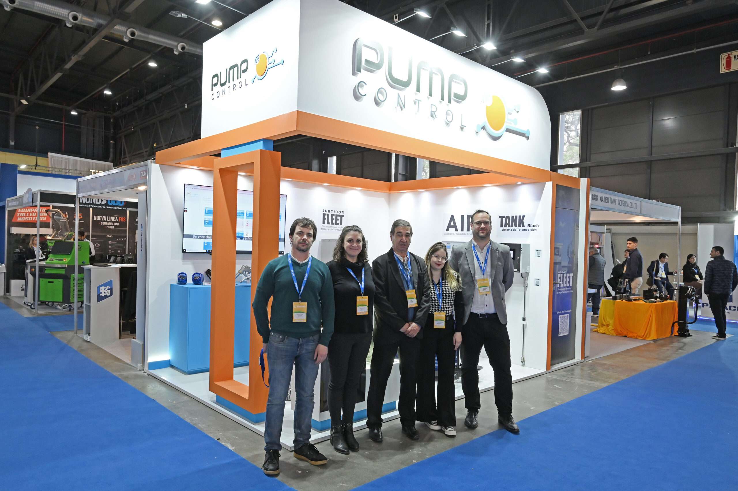 Stand Pump Control en Expo transporte 2026